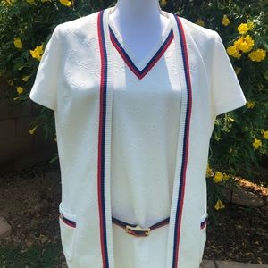 R & K Knit Vintage Dress